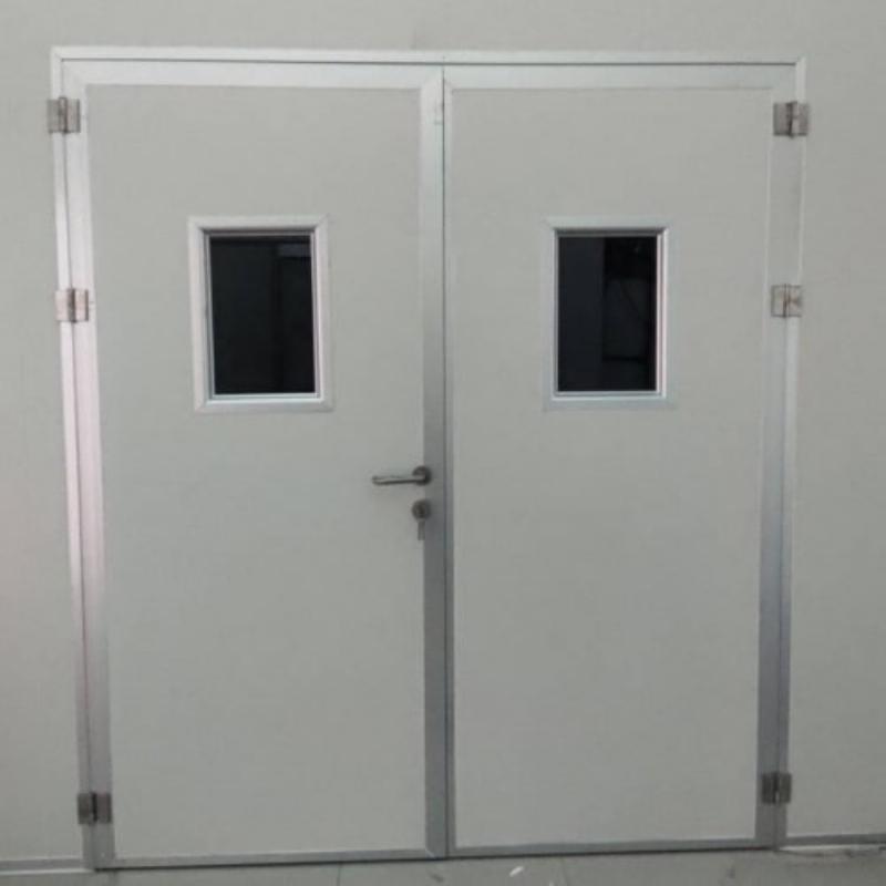 Cấu tạo chi tiết của cửa chống cháy cách nhiệt với các lớp vật liệu đặc biệt