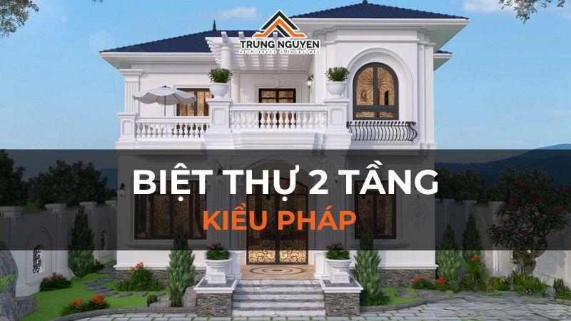 Mái Ngói Dốc Nhà Kiểu Pháp 2 Tầng