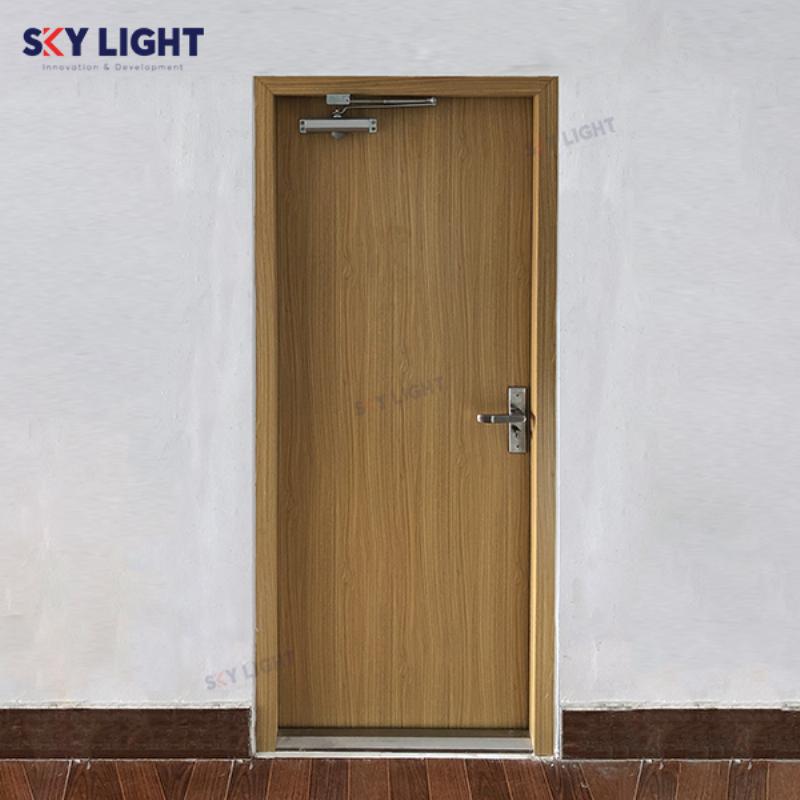Một vài mẫu vân gỗ và màu sắc phổ biến cho cửa thép chống cháy