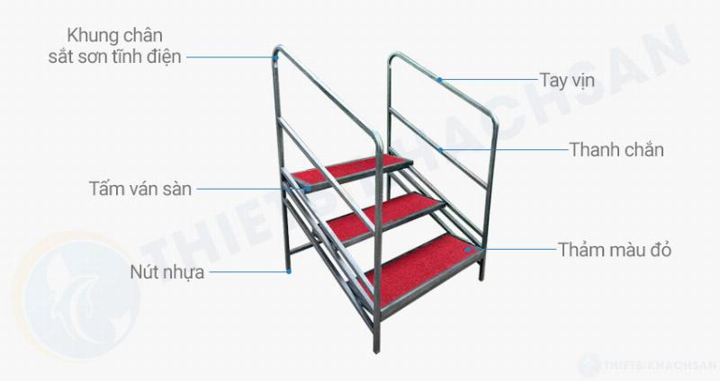 Tay vịn bậc tam cấp