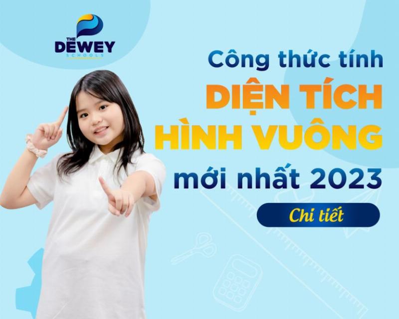 Tính diện tích hình vuông