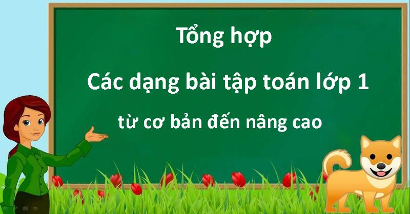 Bài tập toán lớp 1 nâng cao