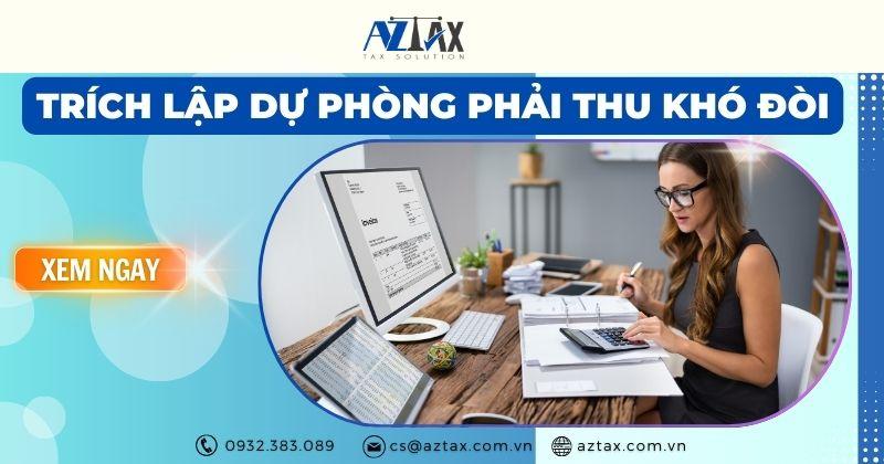 Ví dụ bài tập trích lập dự phòng phải thu khó đòi cơ bản