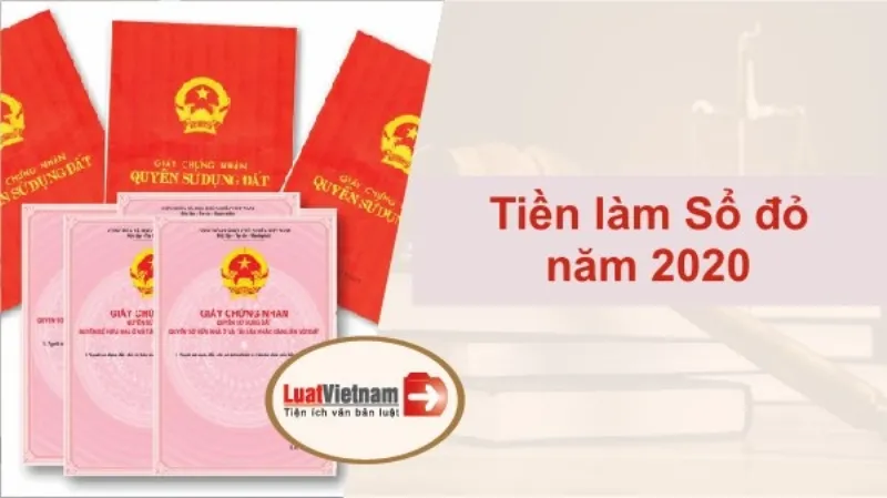 Các khoản phí làm sổ đỏ