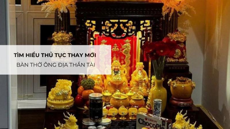 Các yếu tố ảnh hưởng đến vị trí bàn thờ Ông Địa