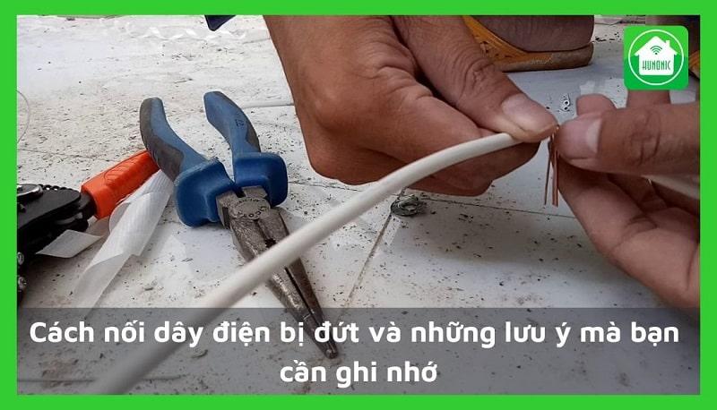 Quy trình tạo mối nối dây điện xoắn đơn giản và chắc chắn cho dây bị đứt