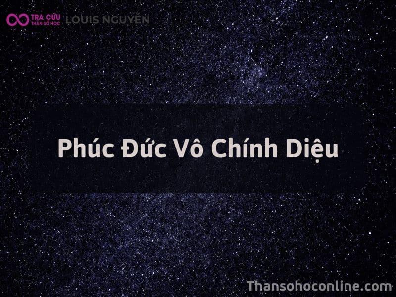 Cung Phúc Đức Vô Chính Diệu và Tình Duyên