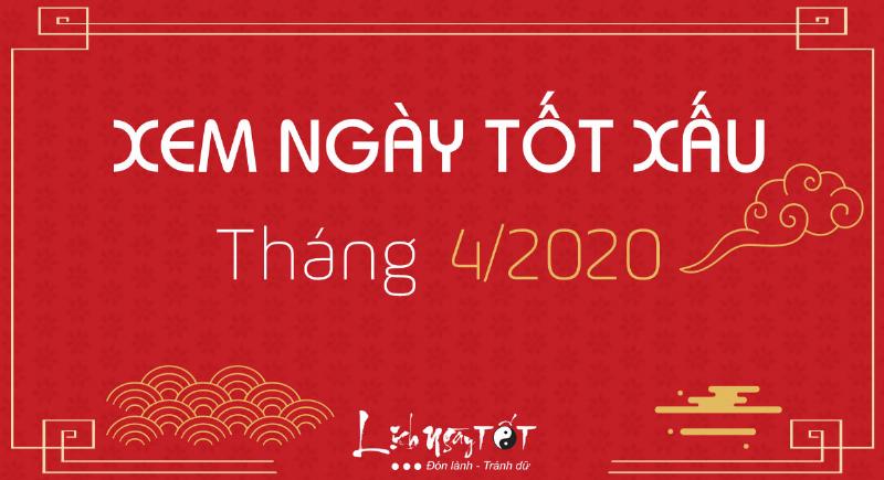Bảng tra cứu giờ hoàng đạo trong các ngày tốt tháng 4 năm 2020 cưới hỏi