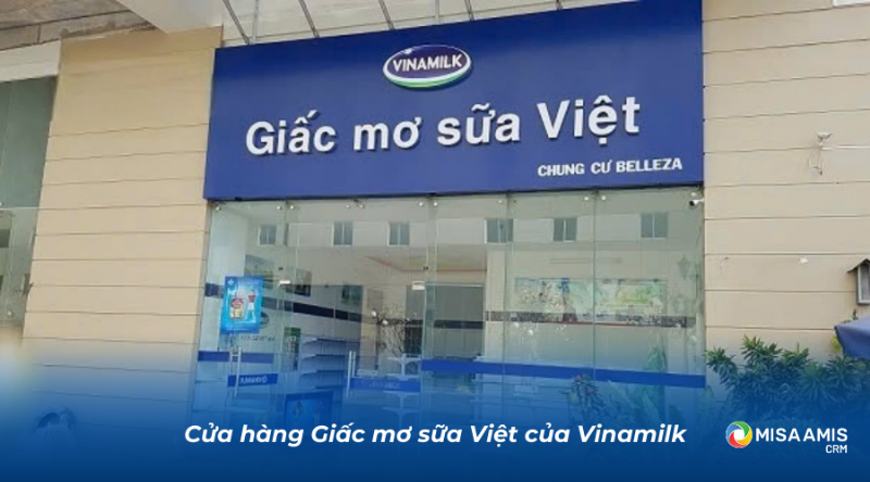 Hệ thống phân phối rộng khắp giúp Vinamilk tiếp cận thị trường hiệu quả