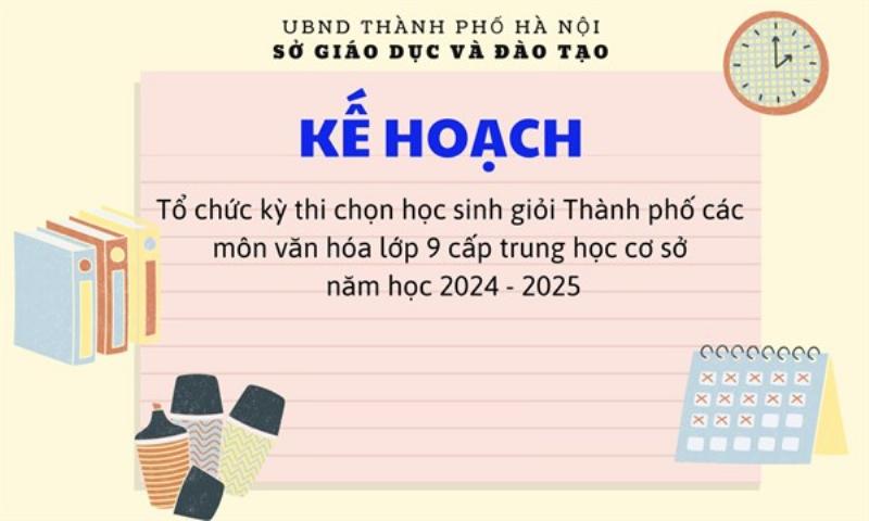 Học Sinh Lập Kế Hoạch Học Tập Tháng 9