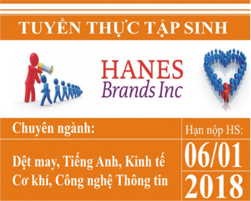 Kinh nghiệm thực tập tại Hanesbrands