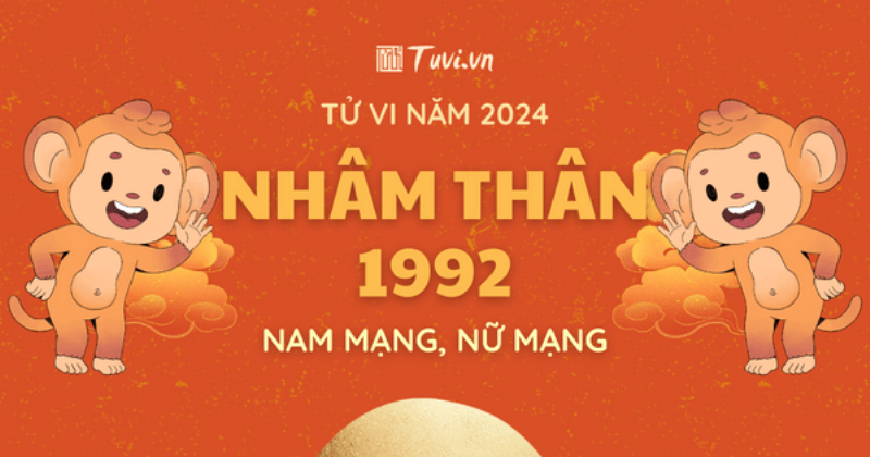 Lá số tử vi Nhâm Thân 1992 nữ mạng