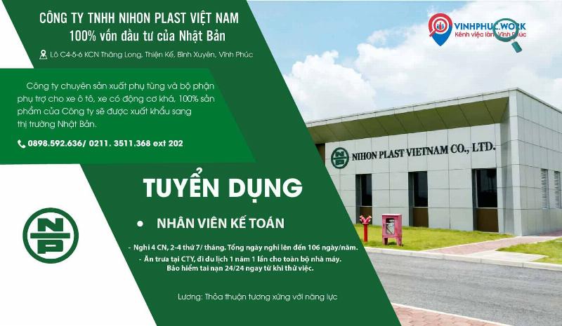 Khám Phá Công Ty TNHH Nihon Plast Việt Nam