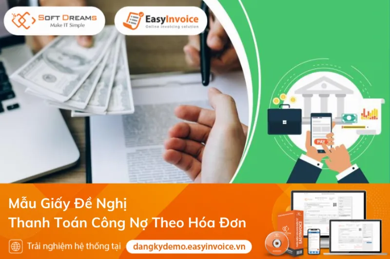 Mẫu Đề Nghị Thanh Toán Công Nợ Theo Hóa Đơn Cho Sinh Viên