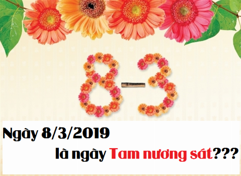 Ngày Tam Nương, Sát Chủ Tháng 9/2019