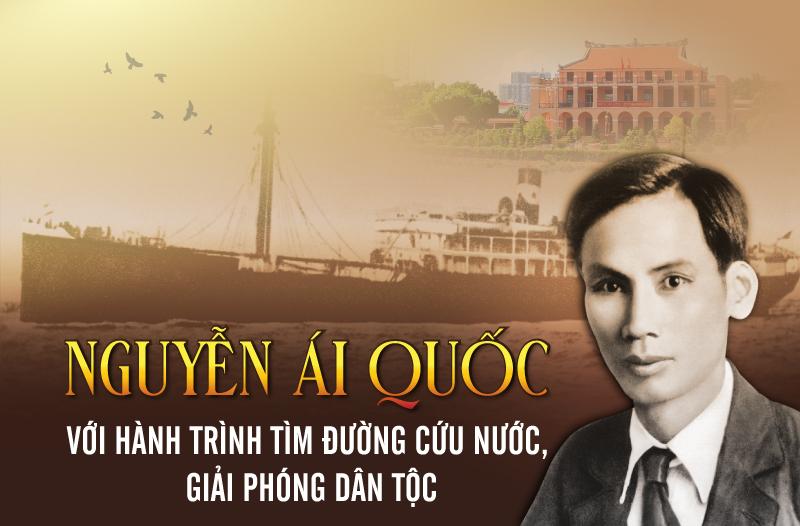 Chủ tịch Hồ Chí Minh (Nguyễn Ái Quốc) trên hành trình bôn ba tìm đường cứu nước