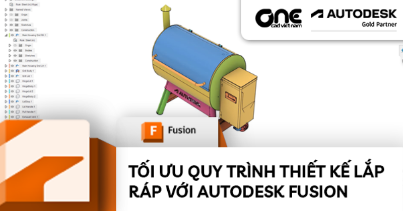 Phần mềm thiết kế bản vẽ cánh tay robot: Giao diện SolidWorks, AutoCAD và Fusion 360