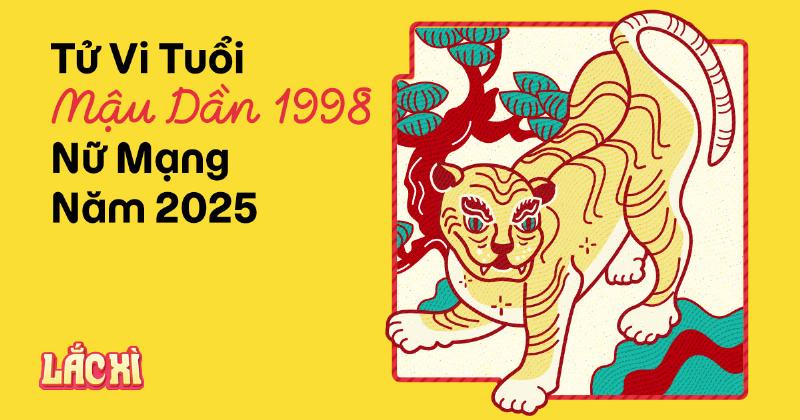 Sao chieu menh va van han thien tinh cua nu tuoi Mau Dan 1998 nam 2023