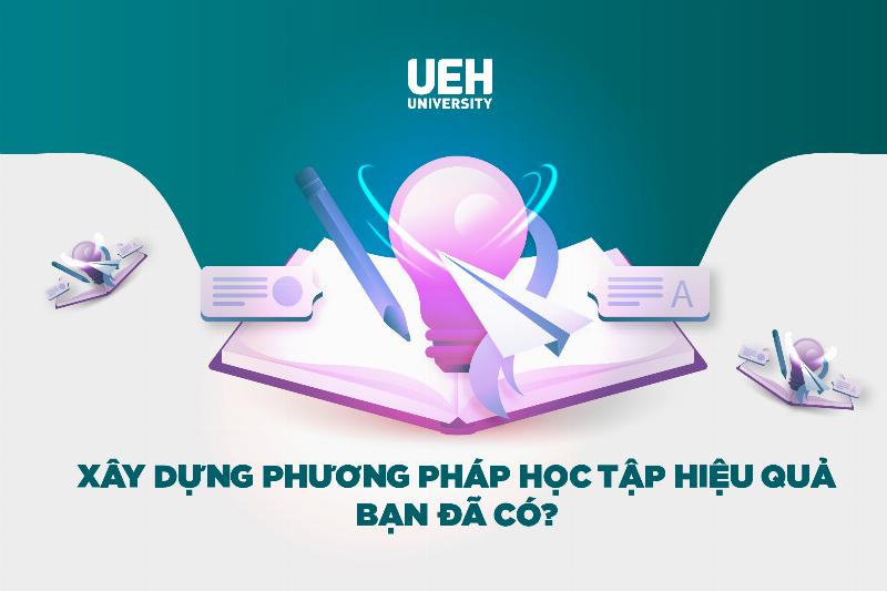 Hình ảnh một sinh viên đang chăm chú học bài, có sách vở về kinh tế vi mô trên bàn