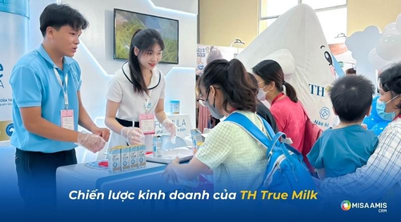 Mô hình trang trại bò sữa hiện đại của TH True Milk, một đối thủ cạnh tranh của Vinamilk