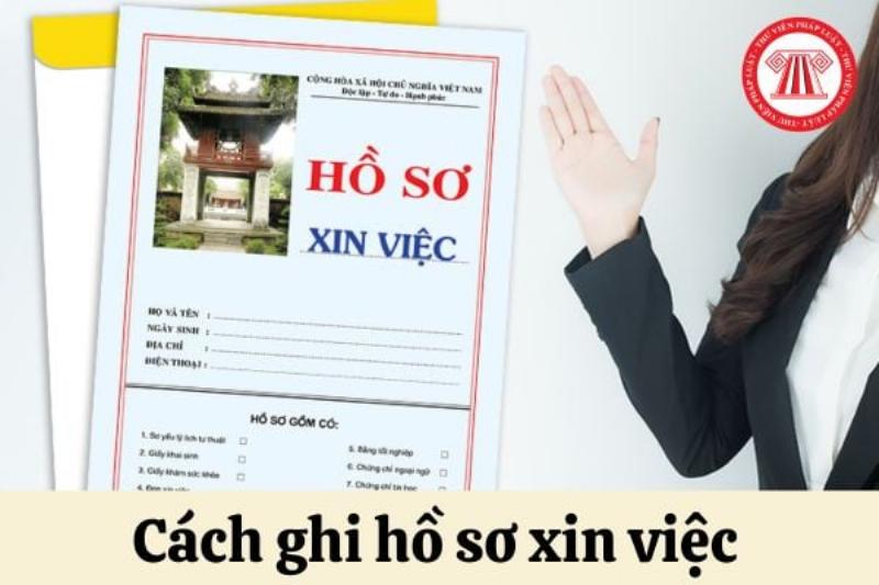 Thành Phần Hồ Sơ Xin Việc