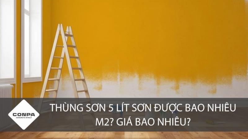 1 Thùng Sơn Sơn Được Bao Nhiêu M2?