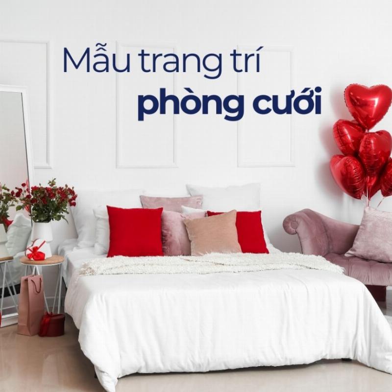 Trang trí cây xanh trong phòng tân hôn nhỏ