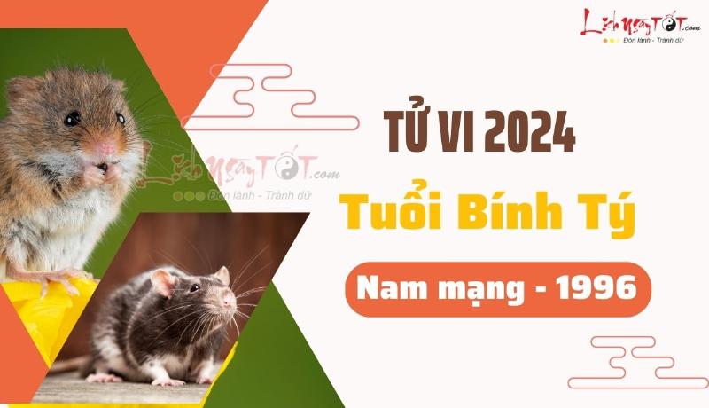 Tử vi Bính Tý 2024 nam mạng phong thủy