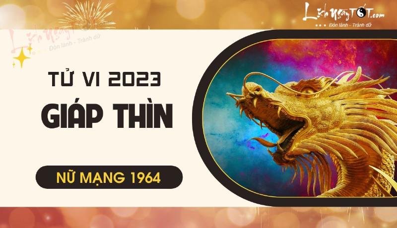 Tử vi Giáp Thìn nữ mạng 2023 tài lộc