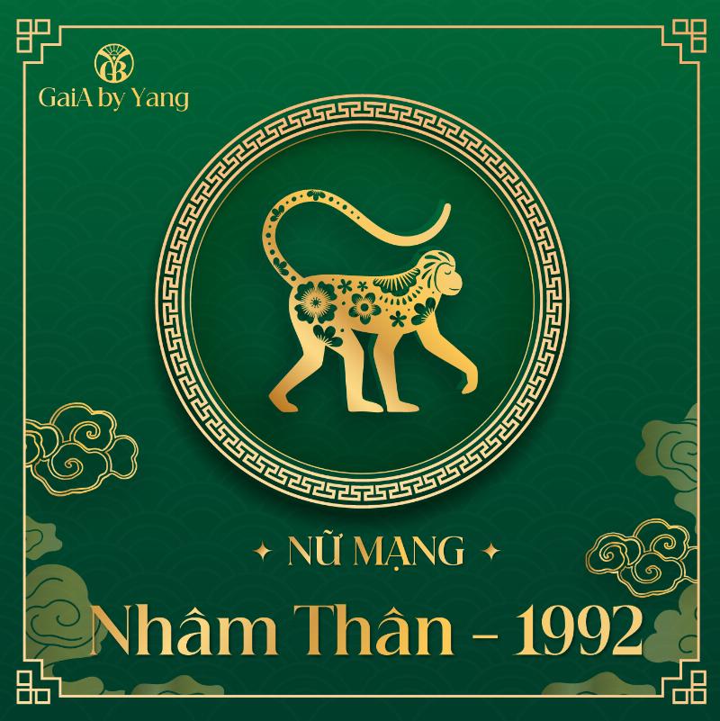 Tử vi nữ Nhâm Thân 1992 phong thủy