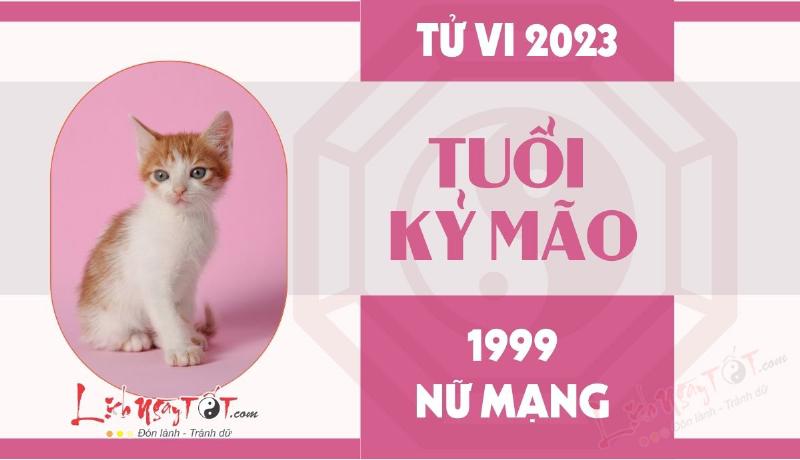 Tử vi phong thủy tuổi Mão 1999 nữ mạng năm 2023