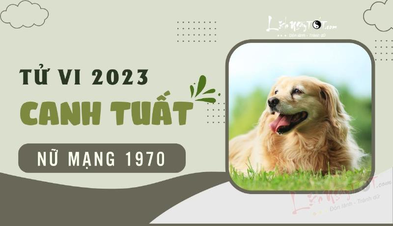 Tử vi sức khỏe Canh Tuất nữ mạng 2023