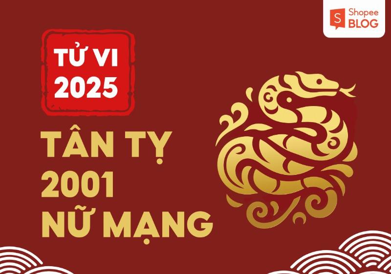 Tử vi hàng tháng tuổi Tân Tỵ 2001