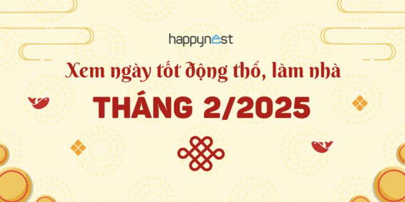 Xem Ngày Tốt Động Thổ Tháng 2 2020